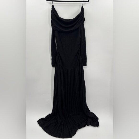 Lioness Field Of Dreams Maxi Dress in Onyx - Picture 7 of 7